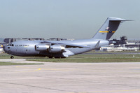 USAF 437/315 AW McDonnell Douglas C-17A Globemaster 02-1101 at Rhein Main AB (2003)