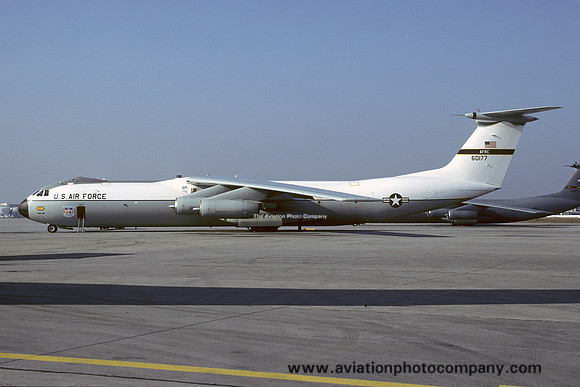 USAF AFRC 445 AW Lockheed C-141C Starlifter 66-0177 at Rhein Main AB (2003)