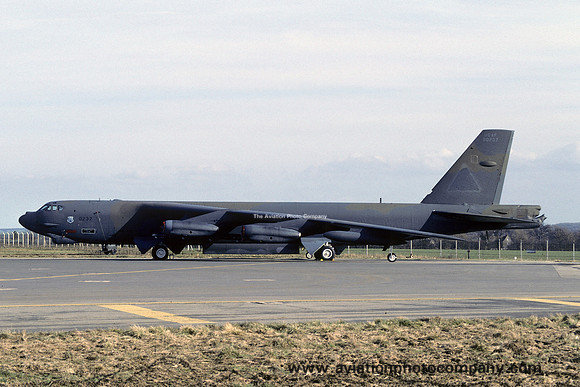 USAF 93 BW Boeing B-52G Stratofortress 58-0237 (1991)