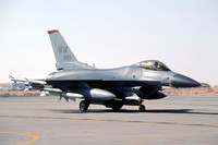 USAF 35 FW 13 FS GD F-16C Fighting Falcon 92-0893/WW at Prince Sultan AB (2002)