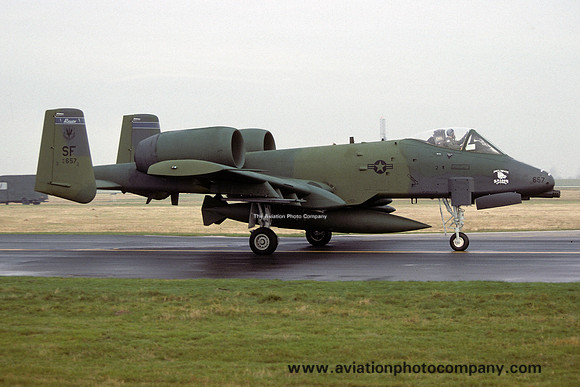 USAF 507 ACW Fairchild A-10A Thunderbolt 82-0657/SF (1991)
