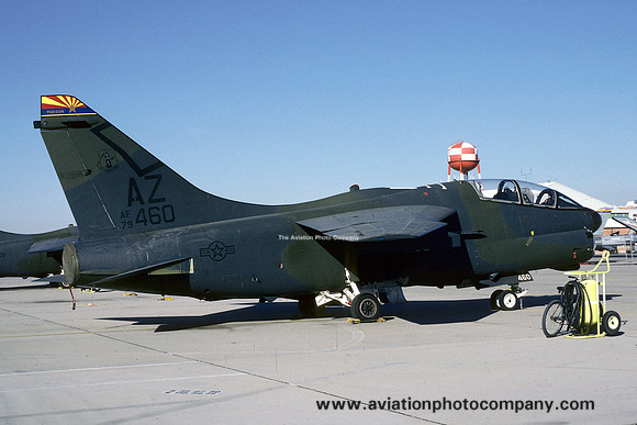USAF Arizona ANG 152 TFTS LTV A-7K Corsair 79-0460/AZ (1988)