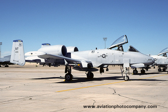 USAF 347 FW Fairchild A-10A Thunderbolt 80-0205/MY (1999)