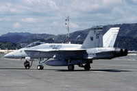US Marines VMFA-323 McDonnell Douglas F/A-18A Hornet 163128/WS-14 (1990)
