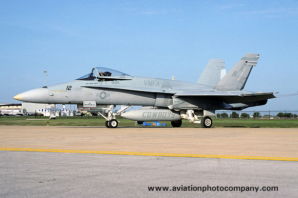 US Marines VMFA-112 McDonnell Douglas F/A-18A Hornet 162903/MA-12 (1993)