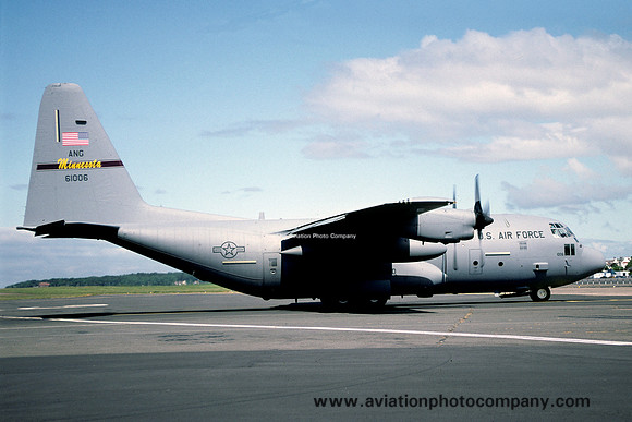 USAF Minnesota ANG 109 AS Lockheed C-130H Hercules 96-1006 at Prestwick (2004)