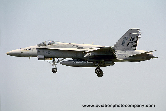 US Navy VFA-27 McDonnell Douglas F/A-18C Hornet 164062/NF-214 (2003)