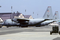 USAF 374 AW 36 AS Lockheed C-130E Hercules 63-7837/YJ at Yokota AB (2002)
