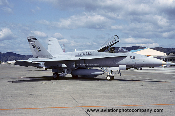US Marines VMFA-323 McDonnell Douglas F/A-18A Hornet 162416/WS-05