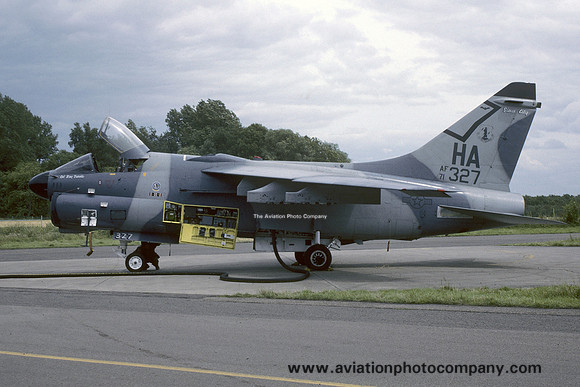 USAF Iowa ANG 174 TFS LTV A-7D Corsair 71-0327/HA (1990)