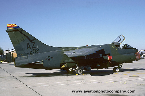 USAF Arizona ANG 152 TFTS LTV A-7D Corsair 71-0292/AZ (1988)