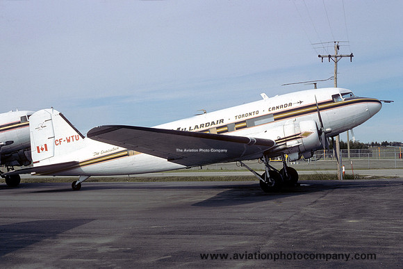 Millardair Douglas C-47 Dakota CF-WTU (1977)