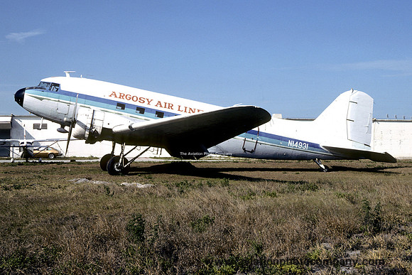 Argosy Airlines Douglas C-47 Dakota N14931 (1981)