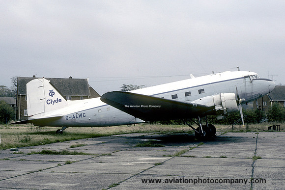 Clyde Douglas C-47 Dakota G-ALWC (1982)