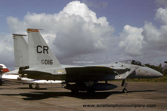 USAF 32 TFS McDonnell Douglas F-15C 79-0016/CR (1981)