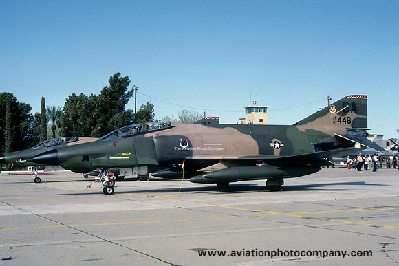 USAF 67 TRW 12 TRS McDonnell RF-4C 67-0448/BA (1982)
