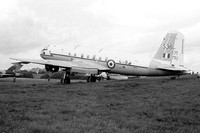 RAF Handley Page Hastings C.1A TG536 at the Catterick Fire School (1976)
