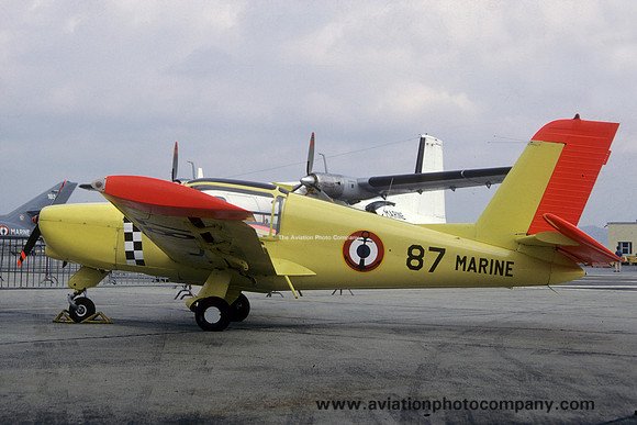 French Navy 50S Morane Saulnier MS.880 Rallye 87 (1985)