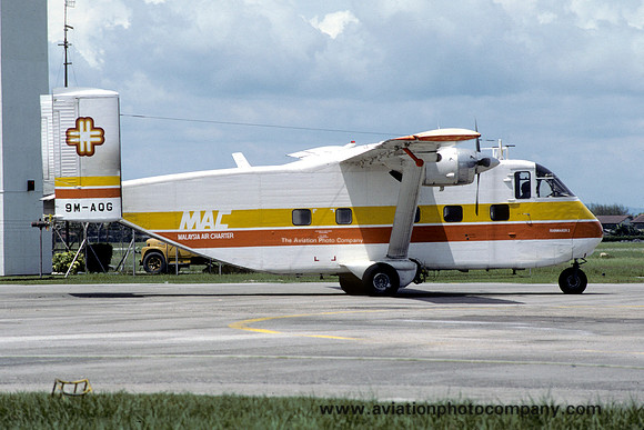 Malaysia Air Charter Short Skyvan 9M-AQG (1982)