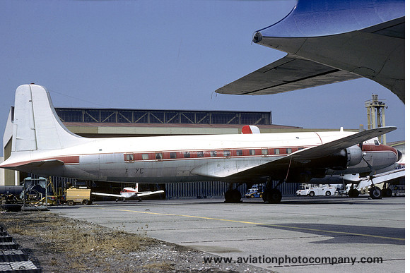 SF Air Douglas DC-6 F-BYCI (1978)