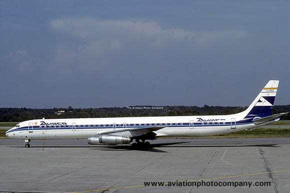 Aviaco Douglas DC-8-63 EC-BQS (1982)