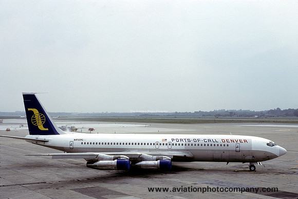 Ports of Call Denver Boeing 707-300B N470PC (1982)