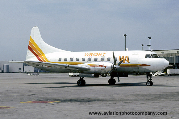 Wright Airlines Convair 440 N94249 (1982)