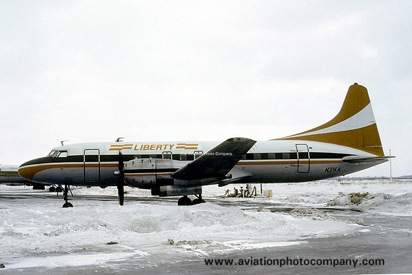 Liberty Airlines Convair 440 N31KA (1982)