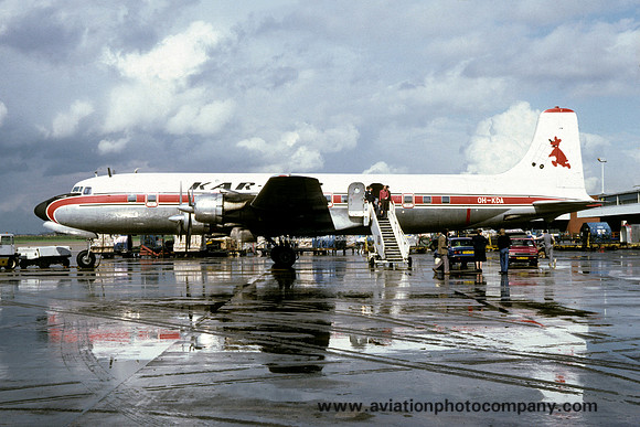 Kar Air Douglas DC-6 OH-KDA (1981)