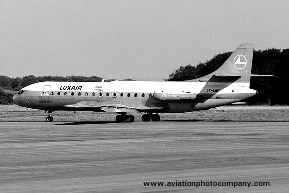 Luxair Sud Caravelle LX-LGF (1977)