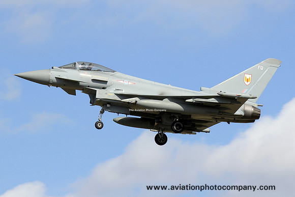 RAF 1 Squadron BAE Typhoon FGR.4 ZJ928/FQ (2014)