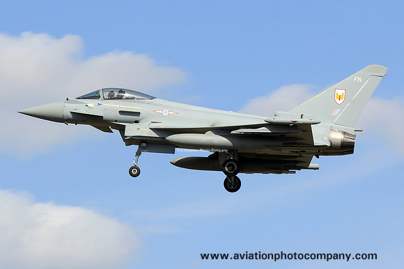 RAF 1 Squadron BAE Typhoon FGR.4 ZK348/FN (2014)