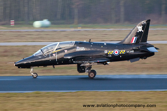 RAF 100 Squadron Hawker Siddeley Hawk T.1 XX346 at Eindhoven (2015)