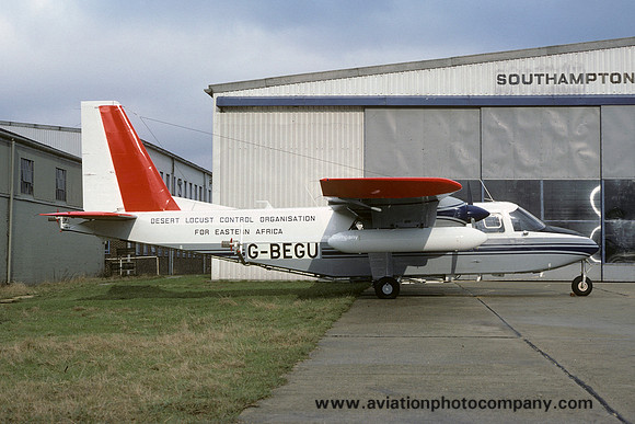 Desert Locust Control Organisation for Eastern Africa Britten-Norman BN-2A-21 Islander G-BEGU (1979)