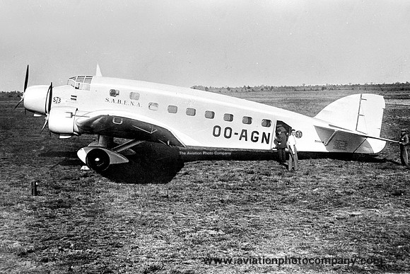 SABENA Savoia S-73 OO-AGN