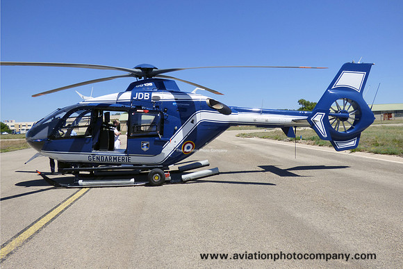 French Gendarmerie Eurocopter EC-135 JDB at Istres (2024)
