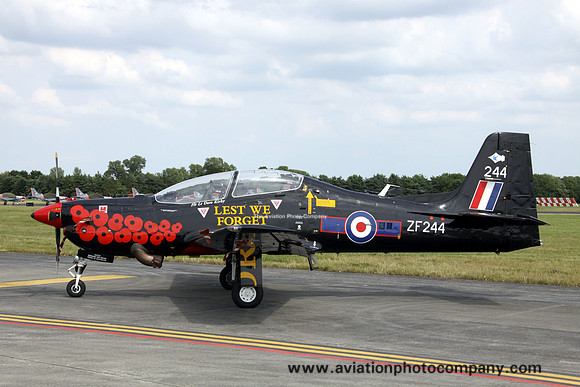 RAFShort Tucano T.1 ZF244 at RIAT Fairford (2014)