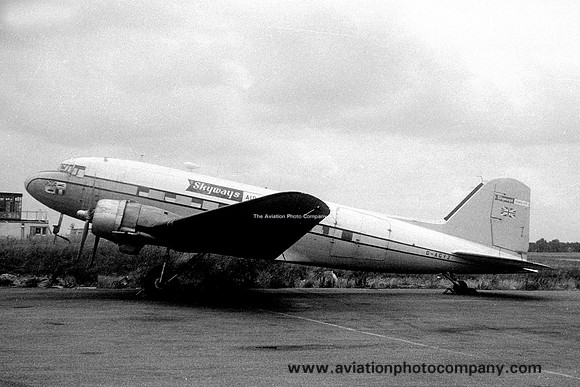 Skyways Coach Air Douglas C-47A Dakota G-AGYZ (1966)