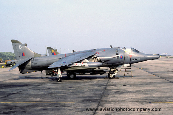 RAF 4 Squadron Hawker Siddeley Harrier GR.3 XV738/B (1984)