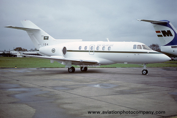Royal Saudi Air Force BAE 125-800 104 (1988)
