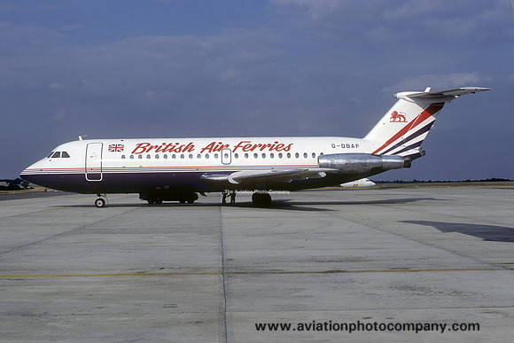 British Air Ferries BAC 111-201AC G-DBAF (1990)