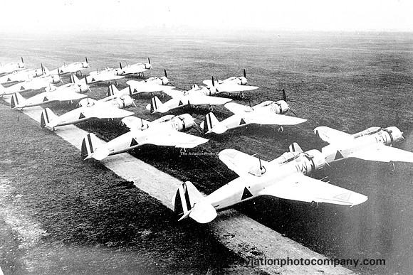 Iraqi Air Force BREDA BA-65 lineup