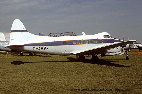 De Havilland Dove G-AVVF (1987)