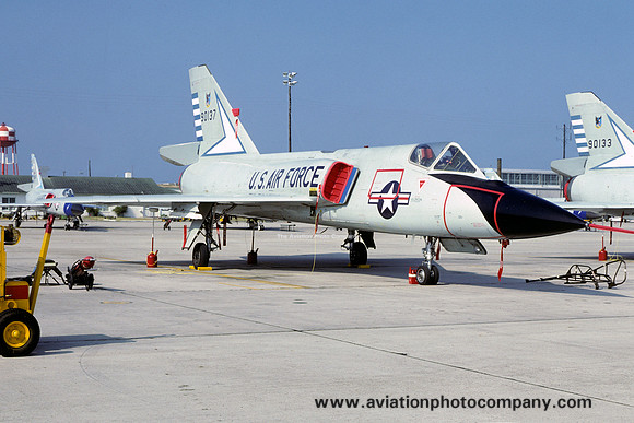 USAF 48 FIS Convair F-106A Delta Dart 59-0137 (1977)