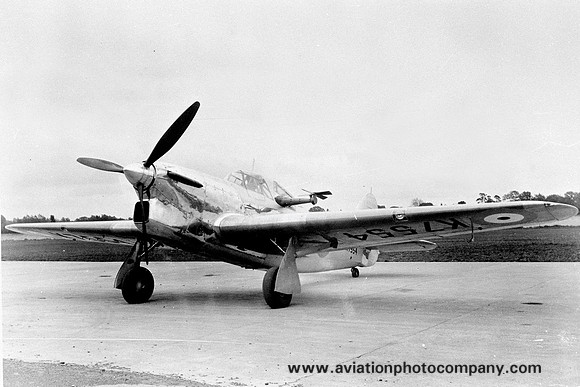 RAF Hawker Henley K7554