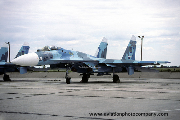 Ukranian AF 138 IAD Sukhoi SU-27 "53" (2004)