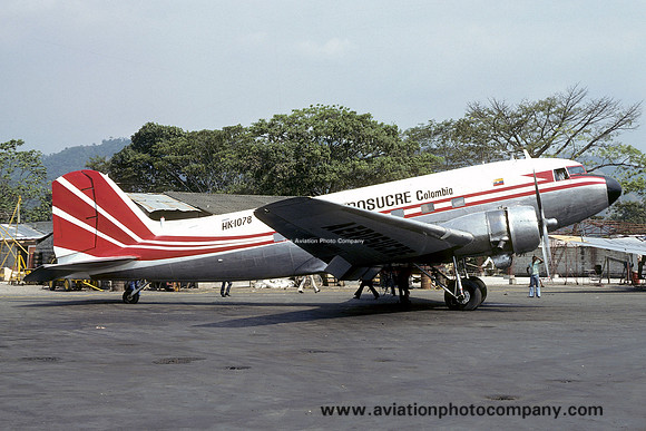 Aerosucre Douglas C-47A-40-DL HK-0178 (1979)
