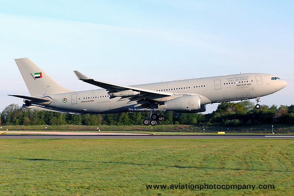 UAE AF Airbus A330MRTT 1301 at Manchester (2014)