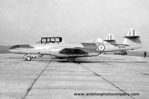 RAF CFE Gloster Meteor NF.11 WD588