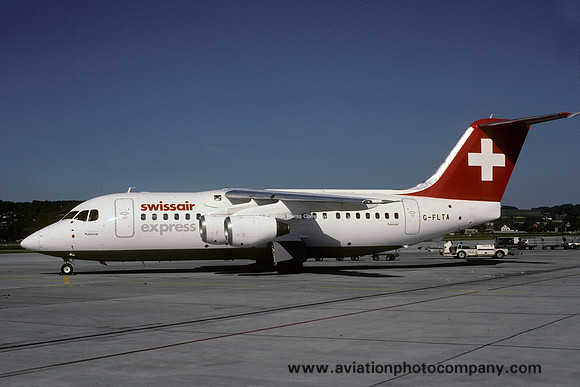 Swissair Express BAe 146-200 G-FLTA (1999)